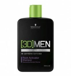 Remise 😍 Schwarzkopf Shampoing Stimulant 3DMEN 250ml 👏